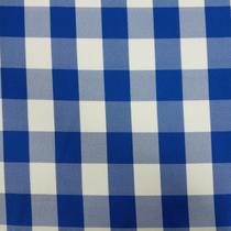 Tecido Oxford Xadrex Azul e Branco