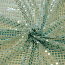 Tecido Paete Azul Claro 1,00 Mt Largura