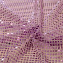 Tecido Paete Lilas 1,00 Mt Largura Tecido Paete Lilas 1,00 Mt Largura