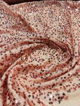 Tecido Paetê Magestic em malha (1m x 1,50) varias cores e o MELHOR PREÇO