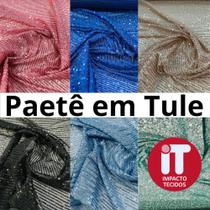 Tecido Paetê Magestic em Tule 1 metro x 1,50 MELHOR PREÇO