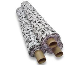 Tecido Pano De Prato Prime Estampado - Rolo Com 5 Metros