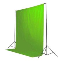 Tecido para Chroma Key Verde 3m x 7m - Agilidade na Edição