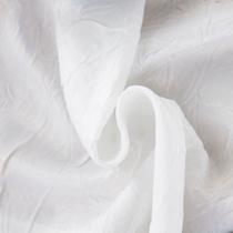 Tecido Para Cortina Cetim Amassado Branco - Largura 2,70m - Wiler-K
