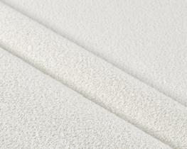 Tecido para estofamento chenille bouclé branco 140 x 183 cm, 2 jardas Tecido para estofamento chenille bouclé branco 140 x 183 cm, 2 jardas