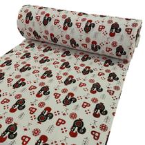 Tecido para Guardanapo 3m x 0,66 cm Largura Cozinha Louças Pano de Prato Estampado Tecido para Guardanapo 3m x 0,66 cm Largura Cozinha Louças Pano de Prato Estampado