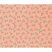Tecido patchwork am-2594 estampado cereja 5590 dohler 100x150cm