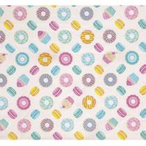 Tecido Patchwork AM-2594 Estampado Donuts 5463 Dohler 50X150Cm