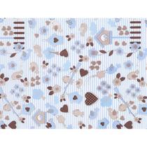 Tecido Patchwork am-2594 Estampado Passáros 4980 Dohler 50X150Cm