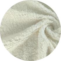 Tecido Pele de Carneiro Carapinha ou Sherpa lã 1,60mx1,00m