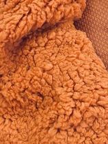 Tecido Pele Sherpa Teddy, Carneirinho, Lã de Carapina 100% Poliéster (1 metro x 150cm) - Caramelo