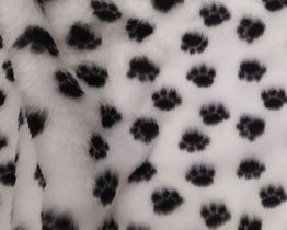 Tecido Pelúcia Pele Estampada Animal Print Chinelos Pantufas Ursinhos