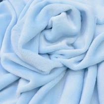 Tecido Pelúcia Toronto Azul Bebê (0,50x1,50)