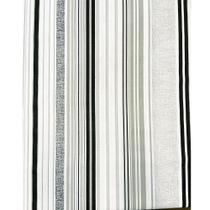 Tecido Percal Estampado Listras Preto e Branco 150 Fios - 2,50m de Largura Tecido Percal Estampado Listras Preto e Branco 150 Fios - 2,50m de Largura