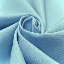 Tecido Percal Liso Azul Bebê 180 Fios - 2,50m de Largura
