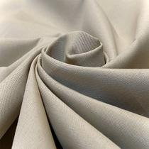 Tecido Percal Liso Bege 180 Fios - 2,50m de Largura