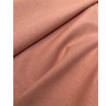 Tecido Percal Liso Rosa Envelhecido 200 Fios - 2,50m de Largura