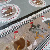 Tecido Plástico Térmico Estampado Galinha - 1,40m Largura Tecido Plástico Térmico Estampado Galinha - 1,40m Largura