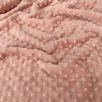 Tecido Plush Bolha Soft Bubble Pipoquinha Rosê - 50cmx1,60