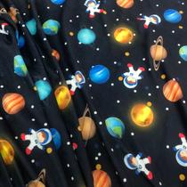 Tecido Plush Estampado 100% Poliester Espaço Tecido Plush Estampado 100% Poliester Espaço