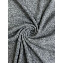 Tecido Punho de Roupa Ribana Retalho Malha Canelada Tubular