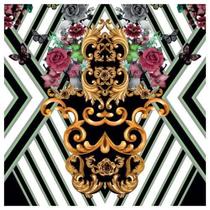 Tecido Quadrado Digital 49 x 49cm - Indiana - 8111