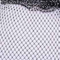 Tecido Renda Brilhante Strass Arrastão Pedrinhas 1 Metro