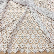 Tecido Renda Guipuir Tipo Algodão 1mt comp x 1,25mt larg