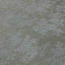 Tecido Renda Lurex Floral 55%Poliamida 45%Poliester - Cores CORES:SERENITY