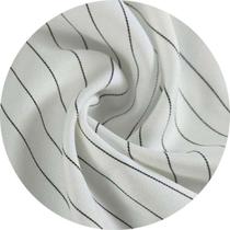 Tecido Risca de Giz Prada Com Elastano 1,50,1,00 Metros