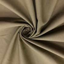 Tecido Sarja Lisa 100% Algodão Bege Escuro Tecido Sarja Lisa 100% Algodão Bege Escuro