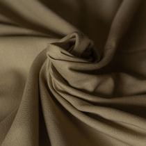 Tecido Sarja Peletizada Bege Caqui Liso - 1,60m de Largura