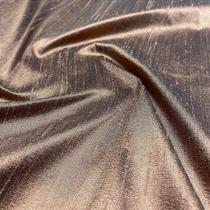 Tecido Seda 100% Pura Bronze 1,47m - Cor 60 - Para Roupas e Vestidos Femininos Tecido Seda 100% Pura Bronze 1,47m - Cor 60 - Para Roupas e Vestidos Femininos