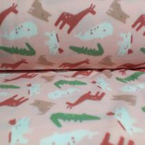 Tecido Soft Dinos - 1 metro ( 1m x 1,60m)