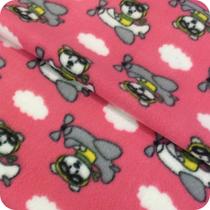 Tecido Soft Estampado 1m X 1,60m Mantinhas Roupinhas Pet Bebê Cobertor