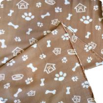 Tecido Soft Estampado 1m X 1,60m Mantinhas Roupinhas Pet Bebê Cobertor