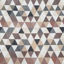 Tecido Suede Estampado Triângulo 1 Metro Tapeçaria Decoração Tecido Suede Estampado Triângulo 1 Metro Tapeçaria Decoração
