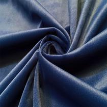 Tecido Suede Veludo Divano Azul Marinho - 1,40m de Largura