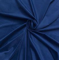 Tecido Suede Veludo Paris Azul Marinho Liso Para Sofá Cadeira e Cortina 1,40m largura - Suede P/ Cortina e Sofá