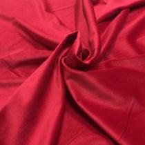 Tecido Suede Veludo Paris Vermelho Liso Para Sofá Cadeira e Cortina 1,40m largura