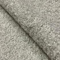 Tecido Supertec Bouclê Malbec Prata - 1,40m de Largura Tecido Supertec Bouclê Malbec Prata - 1,40m de Largura