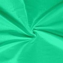 Tecido Tafetá Elástico Verde-Menta 152 cm de Largura Mistura de Poliéster