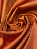 Tecido Tafetá Toque de Seda Terracota