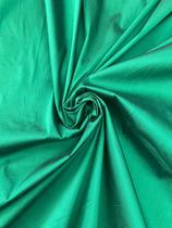 Tecido Tafetá Toque de Seda Verde Esmeralda