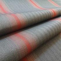 Tecido Tear Laguna Listrado Vermelho Tecido Tear Laguna Listrado Vermelho