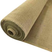 Tecido Tela de Juta 100% Natural Artesanato Trama Média P9