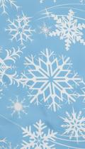 Tecido TNT Estampado Flocos Neve 1,4m X 2m Tecido TNT Estampado Flocos Neve 1,4m X 2m