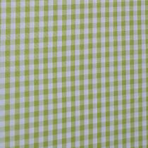 Tecido Toalha Mesa Oxford Xadrez Verde e Branco 50cm x 1,50m