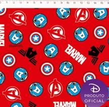 Tecido Tricoline 100% Algodão 0,50cmx - Coleção Marvel Tecido Tricoline 100% Algodão 0,50cmx - Coleção Marvel