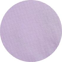 Tecido Tricoline 100% Algodão Bolinha 1,00 x 1,50 Largura Cor:Lilás-01